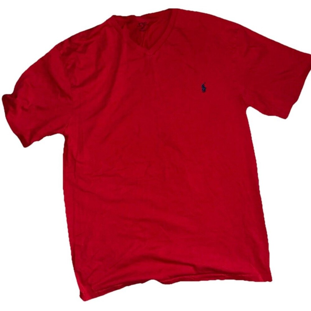 Polo By Ralph Lauren Men's Red T-shirt